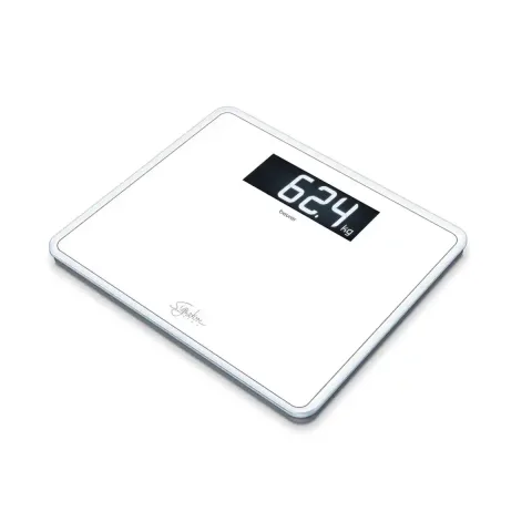 ترازو دیجیتال شیشه‌ای بیورر (Beurer) مدل GS410 – ظرفیت 200 کیلوگرم