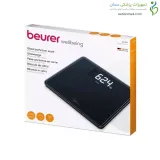 ترازو دیجیتال شیشه‌ای بیورر (Beurer) مدل GS410 – ظرفیت 200 کیلوگرم