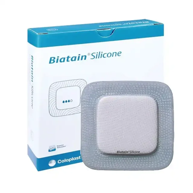 پانسمان فوم بیاتین سیلیکون کلوپلاست (Coloplast Biatain Silicone)