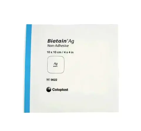پانسمان فوم بیاتین نقره کامفیل کلوپلاست (Biatain Ag) - ضد باکتری و عفونت