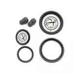 پک کامل قطعات یدکی گوشی کلاسیک III رنگ طوسی لیتمن (Littmann)