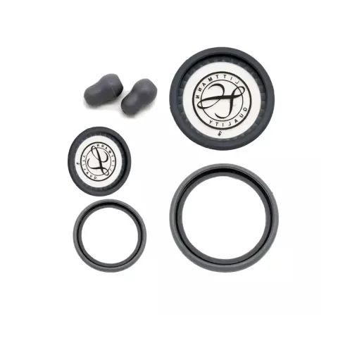 پک کامل قطعات یدکی گوشی کلاسیک III رنگ طوسی لیتمن (Littmann)