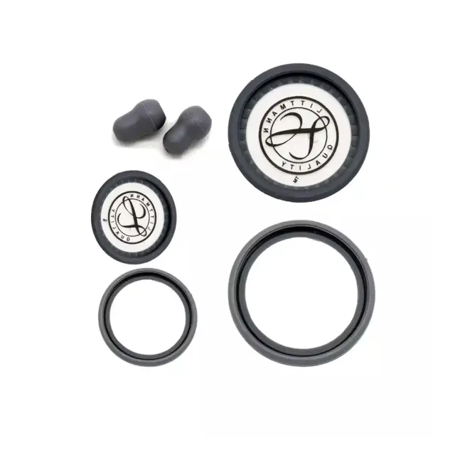 پک کامل قطعات یدکی گوشی کلاسیک III رنگ طوسی لیتمن (Littmann)