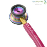 گوشی معاینه نوزاد کلاسیک II سرخابی با چست پیس رنگین کمانی 2157 لیتمن (Littmann)