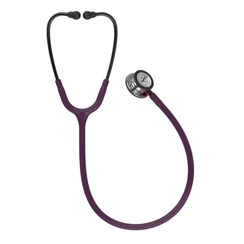 گوشی پزشکی کلاسیک III بادمجانی آینه ای 5960 لیتمن (Littmann)