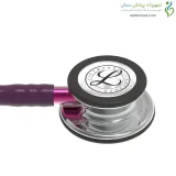 گوشی پزشکی کلاسیک III بادمجانی آینه ای 5960 لیتمن (Littmann)