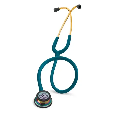 گوشی پزشکی کلاسیک III کاربنی رنگین کمان 5807 لیتمن (Littmann)