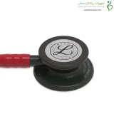 گوشی پزشکی کلاسیک III زرشکی مشکی 5868 لیتمن (Littmann)