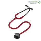 گوشی پزشکی کلاسیک III زرشکی مشکی 5868 لیتمن (Littmann)