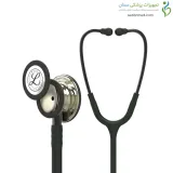 گوشی پزشکی کلاسیک III مشکی شامپاینی 5861 لیتمن (Littmann)