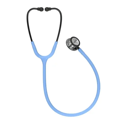 گوشی پزشکی کلاسیک III آبی یخی آینه ای 5959 لیتمن (Littmann)