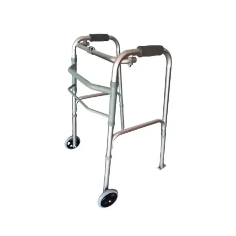 واکر آلومینیومی تاشو چرخدار WL-221 موژان طب (mozhanteb)