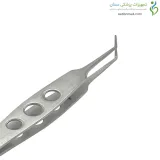 پنس برداشت مو سرکج شیار دار