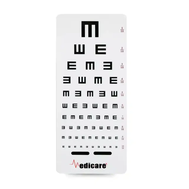 چارت بینایی سنجی تک کاناله مدیکر (medicare)