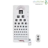 چارت بینایی سنجی پیکسلی حرفه‌ای مدیکر (medicare)