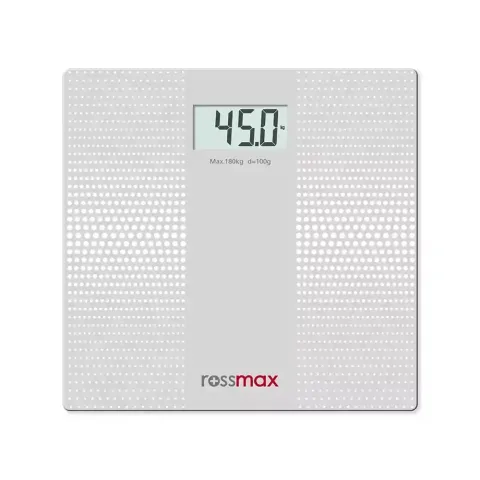 ترازوی دیجیتال شیشه ای مدل WB101 رزمکس (Rossmax)