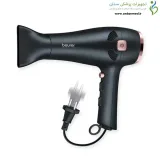 سشوار حرفه‌ای بیورر مدل HC55 با موتور AC و فناوری یون‌ساز