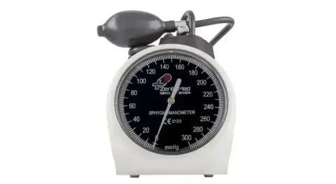 فشارسنج عقربه ای رومیزی و دیواری گرد زنیت مد (Zenithmed) مدل 6005