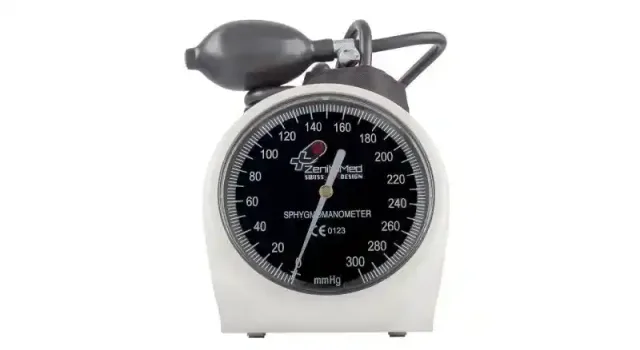 فشارسنج عقربه ای رومیزی و دیواری گرد زنیت مد (Zenithmed) مدل 6005