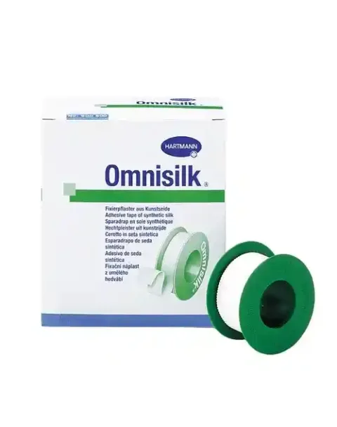 چسب ضد حساسیت ابریشمی هارتمن Omnisilk | نوار چسب پزشکی نفوذپذیر