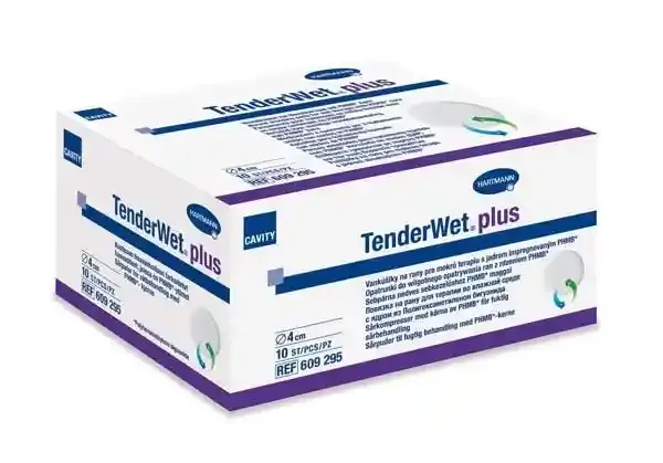 پانسمان هیدروکلین پلاس هارتمن (Tenderwet Plus) | دبریدمان و پاکسازی زخم