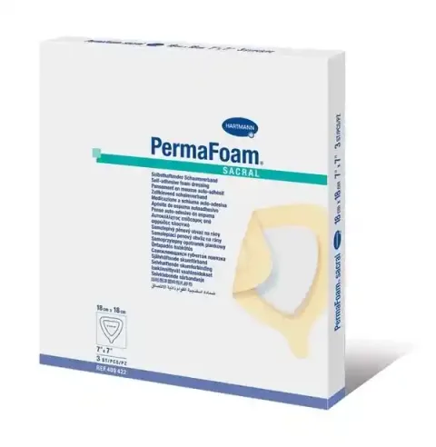 پانسمان فوم ساکرال پرمافوم هارتمن | Hartmann Permafoam Sacral