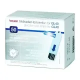 نوار تست قند خون بیورر (Beurer) مدل GL42 بسته 50 عددی