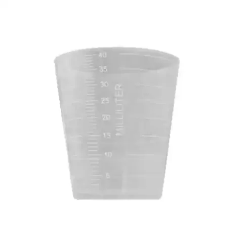 لیوان مدرج دارو سوپا ۴۰ میلی‌لیتر (Medicine Cup)