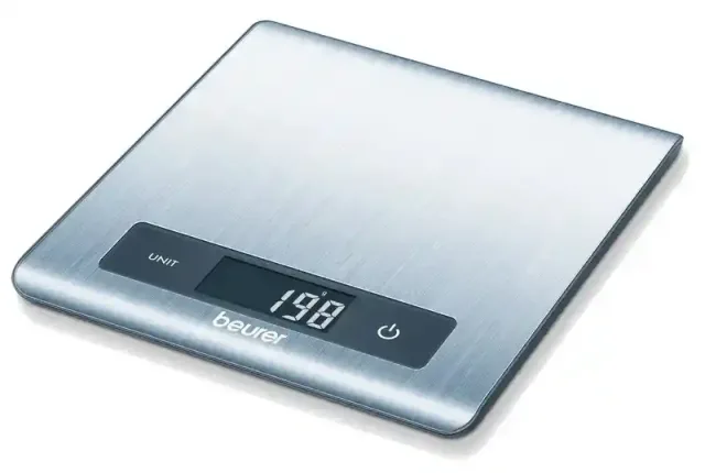 ترازوی آشپزخانه دیجیتال بیورر (Beurer) مدل KS51 | استیل ضد لک