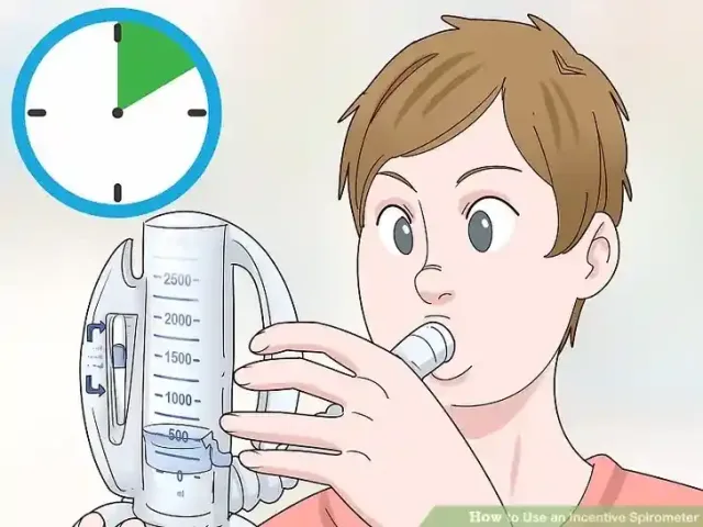 نفس خود را تا حد ممکن نگه دارید.