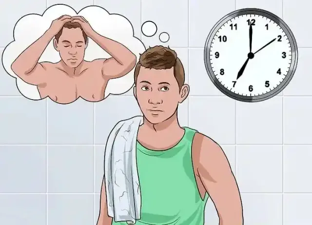 حال بعد از خارج کردن سوند