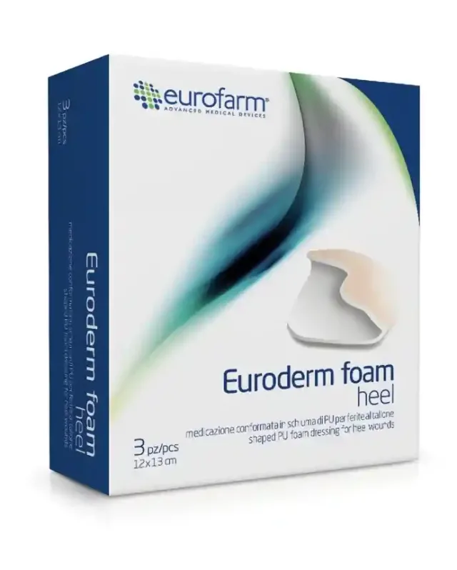 پانسمان فوم پاشنه یورودرم-Euroderm foam heel
