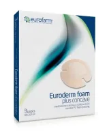 پانسمان فوم چسبدار کانکیو یورودرم - Euroderm foam plus concave