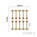 ابعاد چسب لیفت بینی