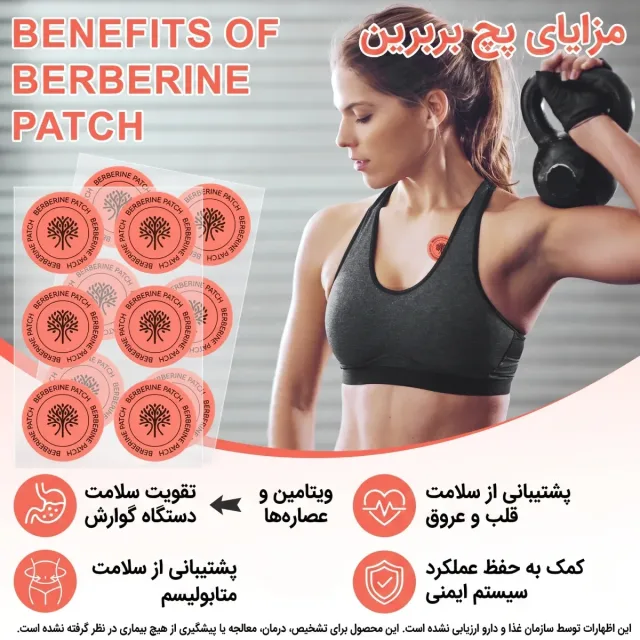 فواید پچ کاهش وزن بربرین اسنشال لبز Acentiallabs