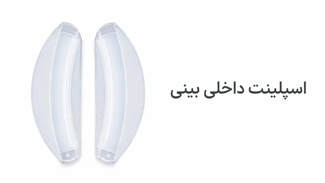 اسپلینت داخلی بینی سیلیکونی؛ مدل ریچارد و اینترنال