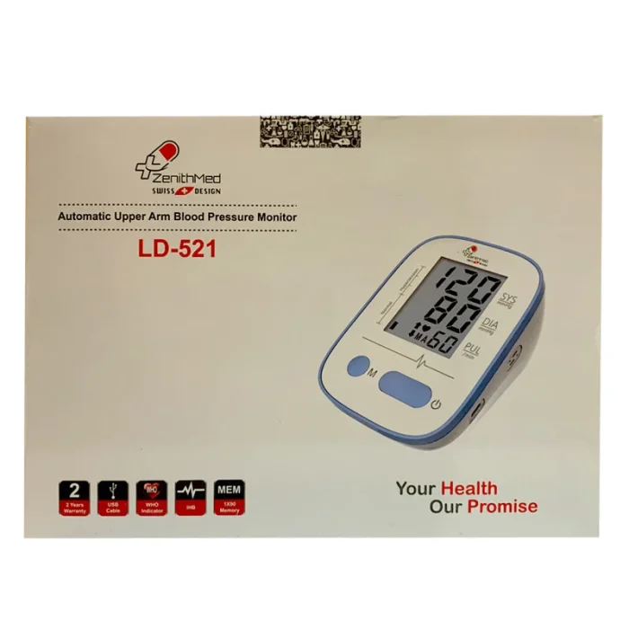 فشارسنج دیجیتال بازویی زنیت مد (Zenithmed) مدل LD-521