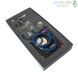 بسته بندی و جعبه بدون درب گوشی پزشکی لیتمن کلاس 3 آبی دریایی