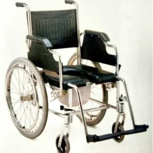 ویلچر حمامی آلومینیومی ۶۸۳ با کفی تزریقی طبی مد اسکای (Med Sky)