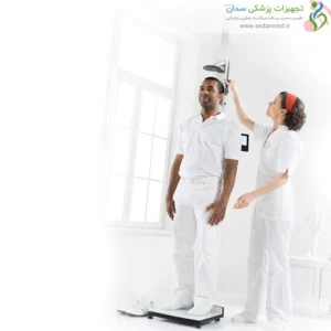 نحوه ایستادن ترازو و قدسنج سکا 284