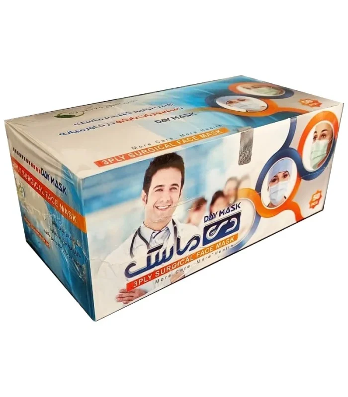 ماسک سه لایه بسته 50 عددی