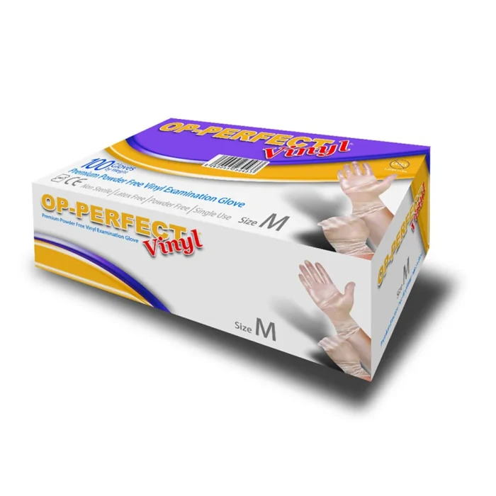 دستکش وینیل بدون پودر اوپی پرفکت (op-perfect) - Image 1