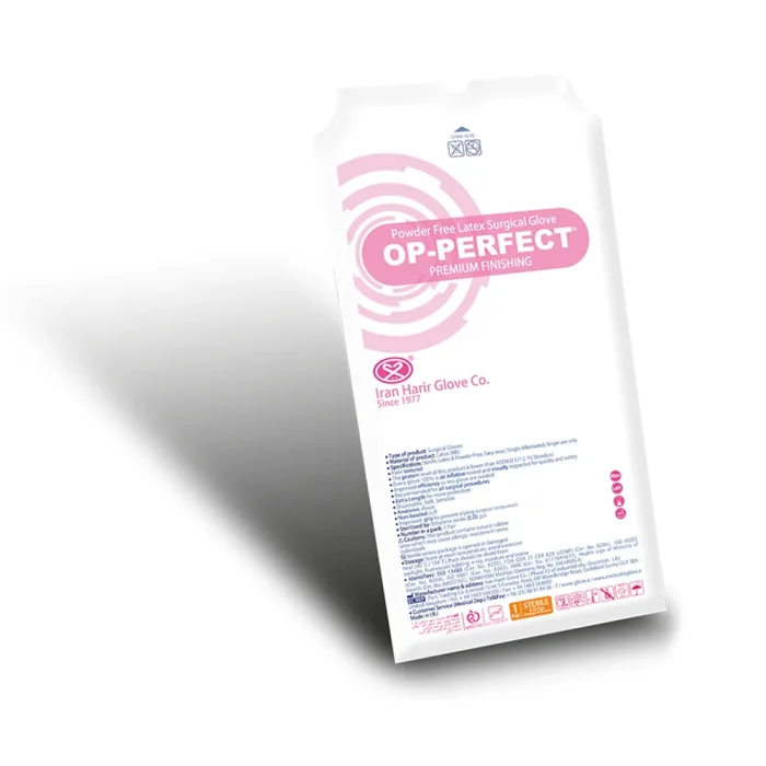 دستکش جراحی بدون پودر اوپی پرفکت (op-perfect) پرميوم