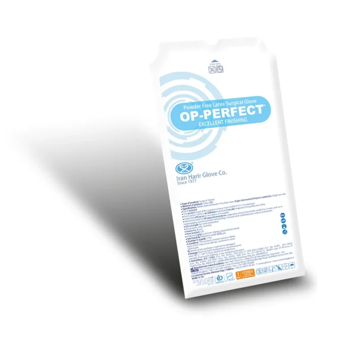 دستکش جراحی بدون پودر اوپی پرفکت (op-perfect) اکسلنت