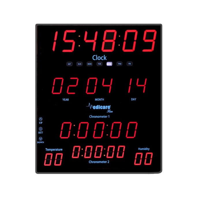ساعت دیجیتال اتاق عمل مدل MR1161 مدیکر (Medicare) - Image 1