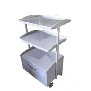 ترالی پزشکی کشودار سه طبقه آراصنعت 900