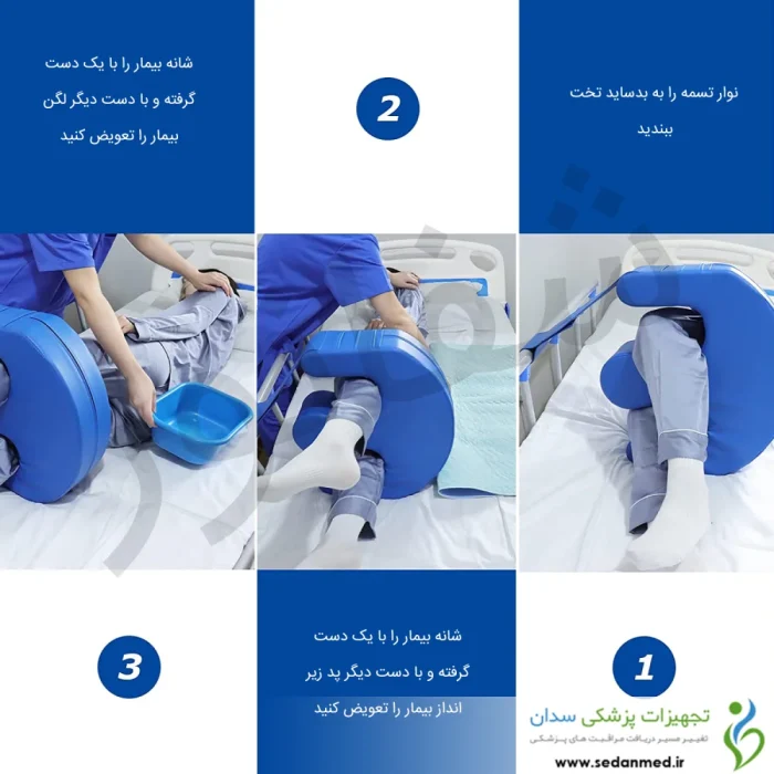 نحوه-استفاده-از-وسیله-چرخاندن-بیمار