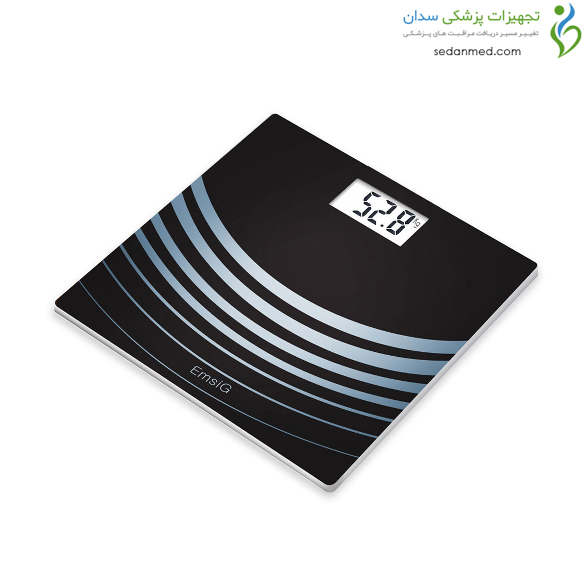 ترازو دیجیتال شیشه ای GW37 امسیگ (Emsig)