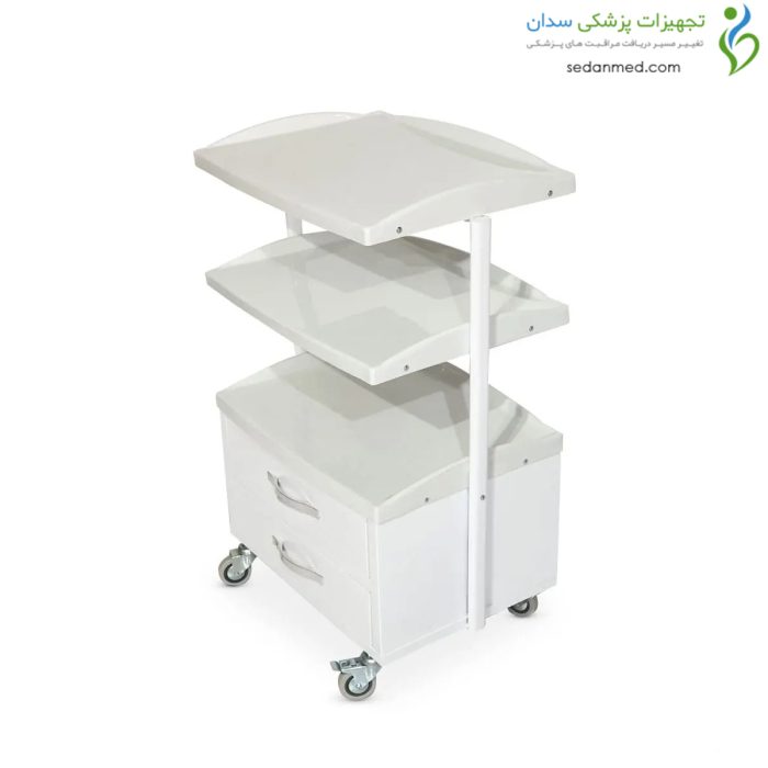 ترالی زیبایی دو کشو