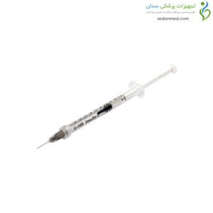 سرنگ انسولین لوئراسلیپ 1 میلی لیتر گیج 27 حلما (Helma)
